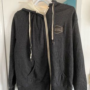 Martha’s Vineyard zip-up hoodie NWOT